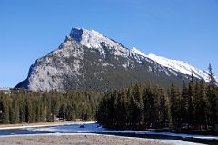 19A Mount Rundle Afternoon From Bow River Bridge In Banff In Winter.jpg